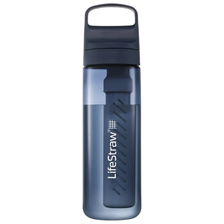 Filterflasche LifeStraw Go 2.0 Water Filter Bottle 650 ml dunkelblau Aegean Sea