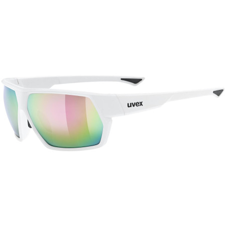 Sportbrille Uvex Sportstyle 238 weiß/rosa White Matt/Mirror Pink