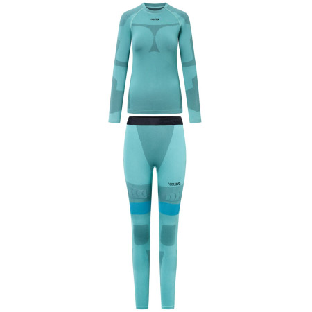 Damen Funktionsset Viking Volcanica Set türkis turquise/black