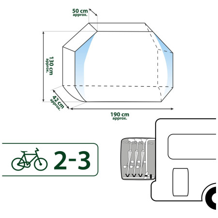 Fahrradschutzhülle Brunner Bike Wrapper 2/3
