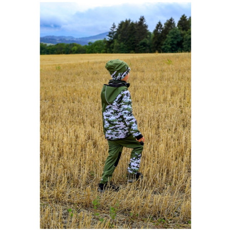 Kinder Softshellhose WAMU Khaki