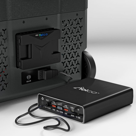 Kompressor-Kühlschrank Yolco TCX50