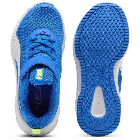 Kinderschuhe Puma Flyer 4 AC+ PS Racing Blue-Lime Squeeze-