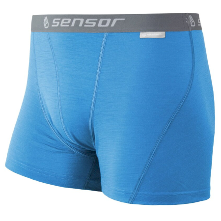 Herrenshorts Sensor Merino Active blau Blue