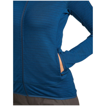 Damen Funktions-Sweatshirt Icebreaker Women Merino Blend 300 RealFleece™ Descender LS Zip