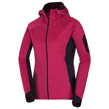 Damen Funktions-Sweatshirt Northfinder Joni weinfarbe 577cherryblack