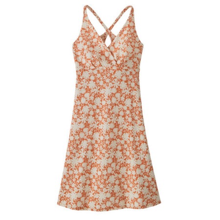 Damenkleid Patagonia W's Amber Dawn Dress orange Way Back: Rock Melon
