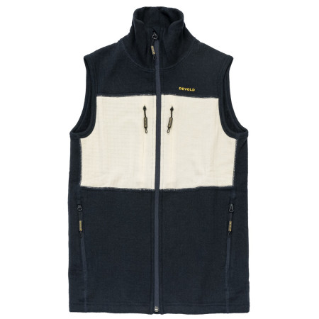 Damenweste Devold Egga Grid Merino Vest Wmn schwarz/weiß INK/OFFWHITE