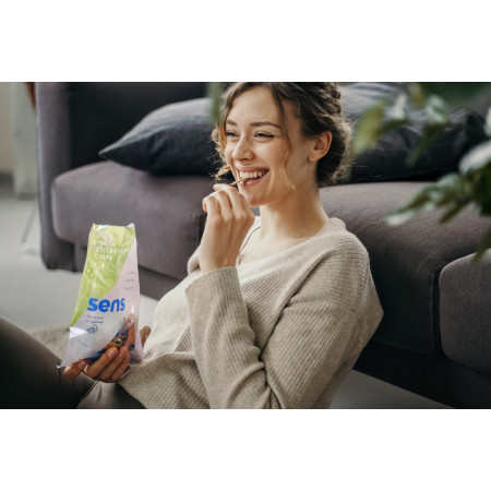 Chips Sens mit Grillenprotein - Mohn & Meersalz (80g)