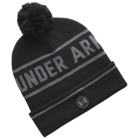 Mütze Under Armour M's Drive Pom Beanie schwarz Black
