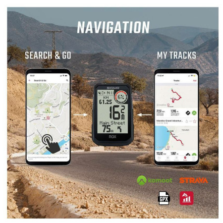 Fahrradcomputer Sigma Rox 4.0 Endurance Sensor set