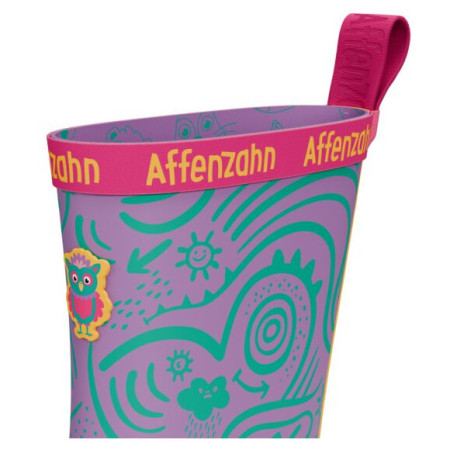 Kinderstiefel Affenzahn Rainboot Vegan Plashy Owl