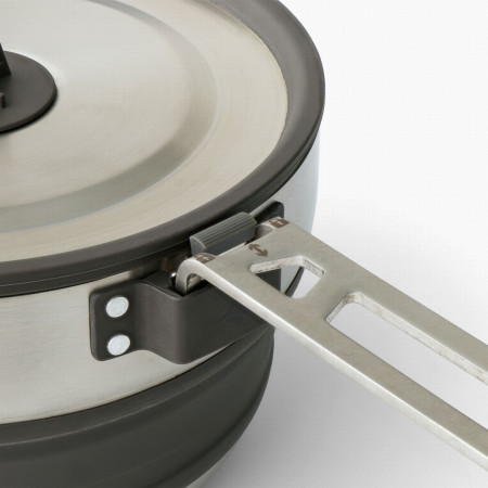 Faltbarer Kochtopf Sea to Summit Detour Stainless Steel Collapsible Pouring Pot 1.8L