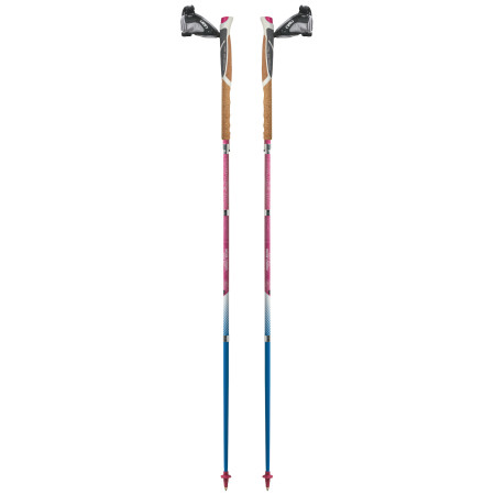 Trail Running Stöcke TSL Trail Carbon 4 Cork Cross Sky rosa/blau SKY