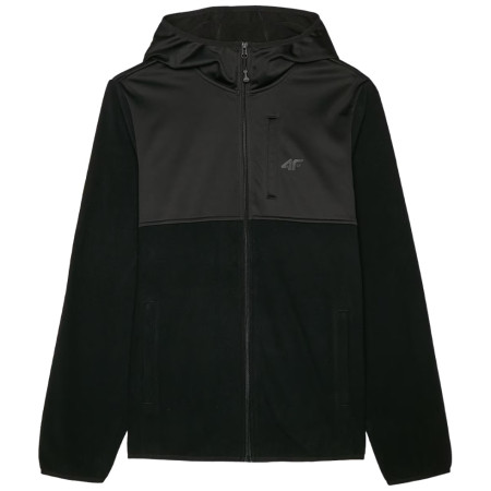 Herren-Sweatshirt 4F Fleece M269 schwarz DEEP BLACK