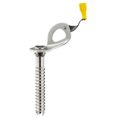 Eisschraube Petzl Laser Speed 13 cm silber