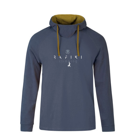 Herren-Sweatshirt Rafiki Traverse grau/gelb india ink (tobaco)