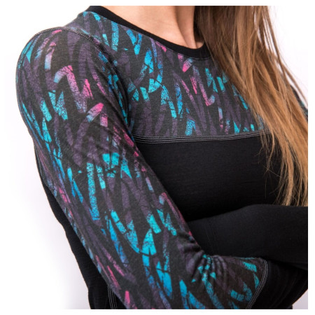 Damen-T-Shirt Sensor Merino Impress, dl.rukáv