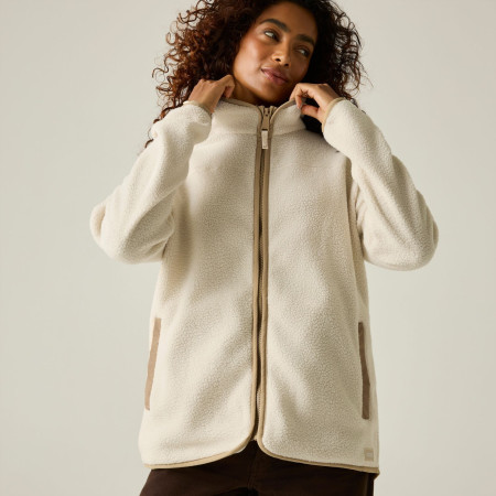 Damen-Sweatshirt Regatta Womens Frankie Borg Full Zip