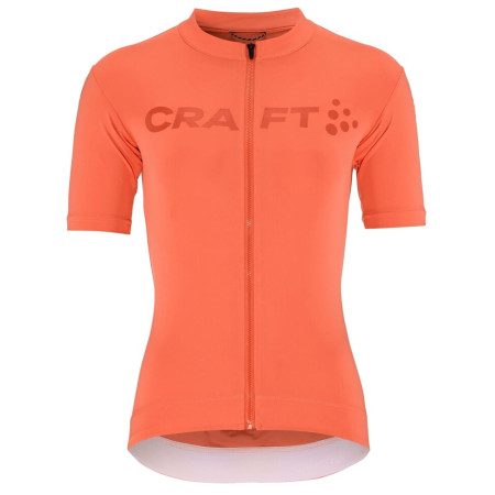 Damen-Radtrikot Craft W Endur Logo orange Trace