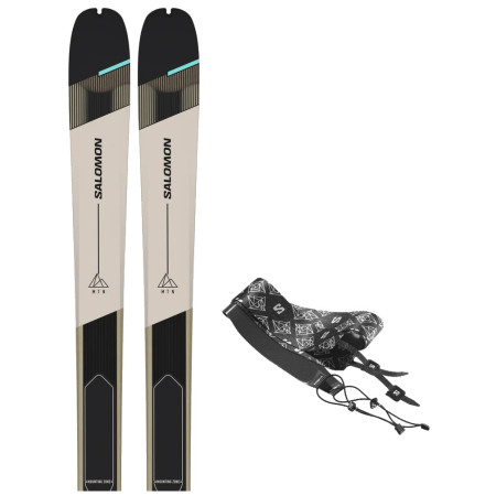 Skialp-Set Salomon MTN 86 W Carbon + Riemen