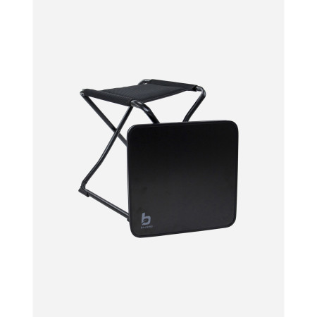 Campinghocker Bo-Camp Stool + Table-top black
