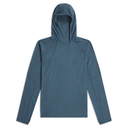 Herren-Sweatshirt Icebreaker Men Mer 400 RealFleece Grid Pulover Hood