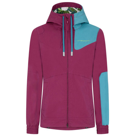 Damenjacke La Sportiva Wander Jkt W rot Red Plum/Topaz