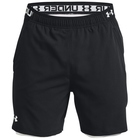 Herrenshorts Under Armour Vanish Woven 2in1 Sts schwarz Black/White