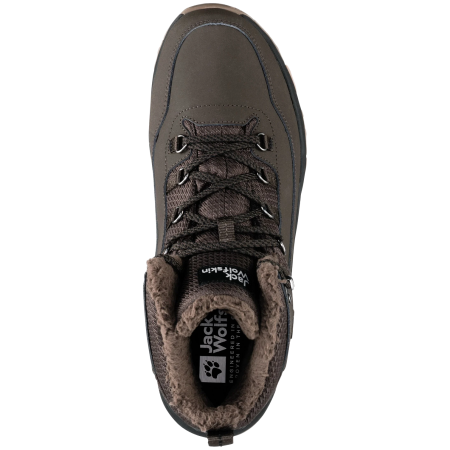 Herren Winterschuhe mit Fell Jack Wolfskin Everquest Texapore Mid M