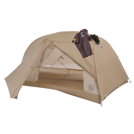 Ultraleichtes Zelt Big Agnes Tiger Wall UL2 Bikepack Solution Dye olivenfarbe