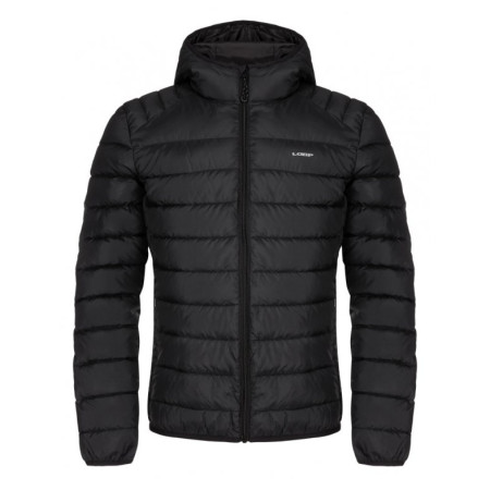 Herren-Winterjacke Loap Iraf schwarz