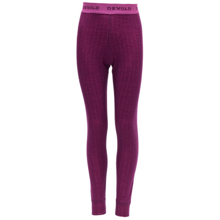 Kinderunterhose Devold Duo Active Junior Long Johns rosa plum