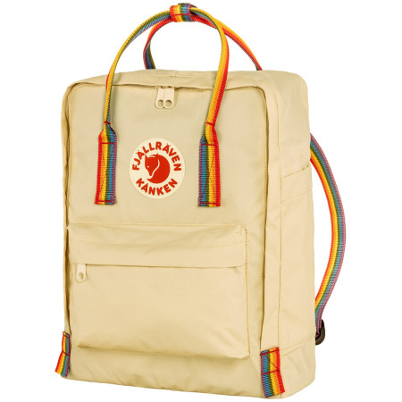 Rucksack Fjällräven Kånken Rainbow beige Light Oak-Rainbow Pattern