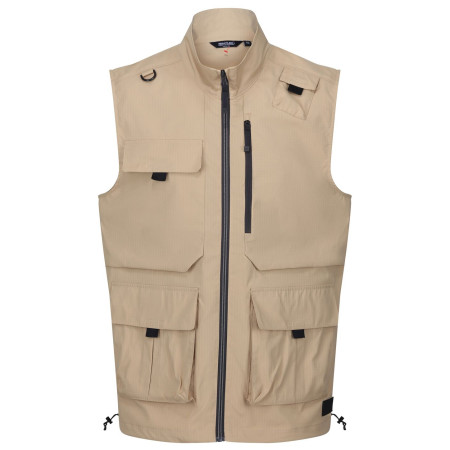 Herrenweste Regatta Travel Light Packaway B/W beige Oat
