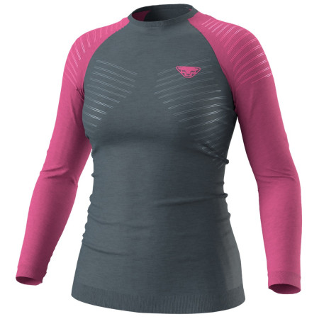 Damen-Funktionsshirt Dynafit Tour Light Merino W L/S Tee rosa/grau 6A51 - magenta/0720