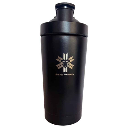 Thermoflasche Snow Monkey Sport Shakers 0,5L schwarz Black