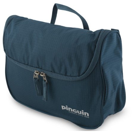 Kosmetiktasche Pinguin Toilet bag L blau/grau Petrol
