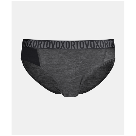 Damen-Funktionsslips Ortovox 150 Essential Bikini W grau/schwarz Black Raven Blend