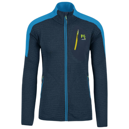 Herren-Sweatshirt Karpos Puez Fleece blau/hellblau Midnight/Diva Blue