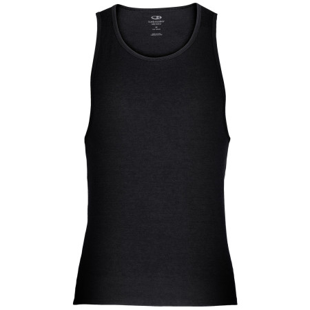 Herren Funktionsunterhemd Icebreaker Anatomica Tank schwarz black