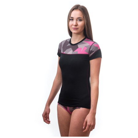 Damen-Funktionsshirt Sensor Merino Impress (short sleeve)
