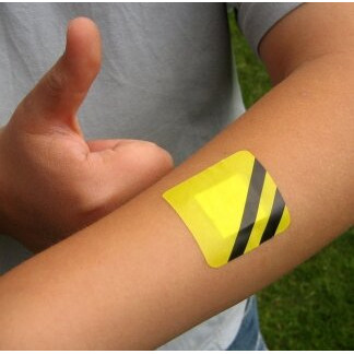 Selbstklebende Pflaster Bee Patch zur Behandlung von Bienen-/Wespenstichen