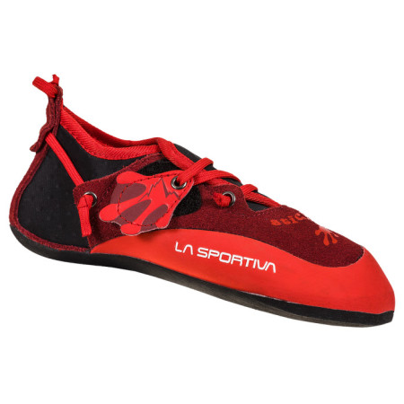 Kinder-Kletterschuhe La Sportiva Stickit rot Chili/Poppy