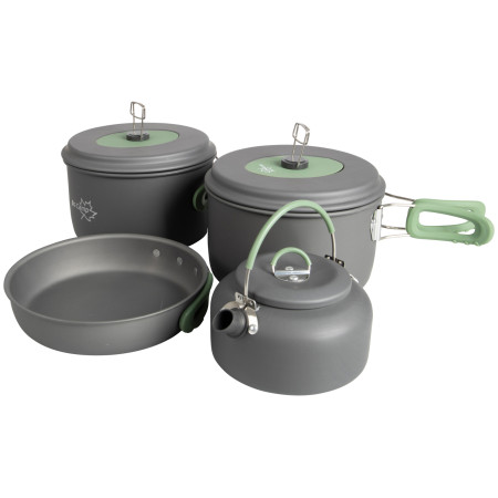 Geschirrset Bo-Camp Explorer XL grau Anthracite/Green