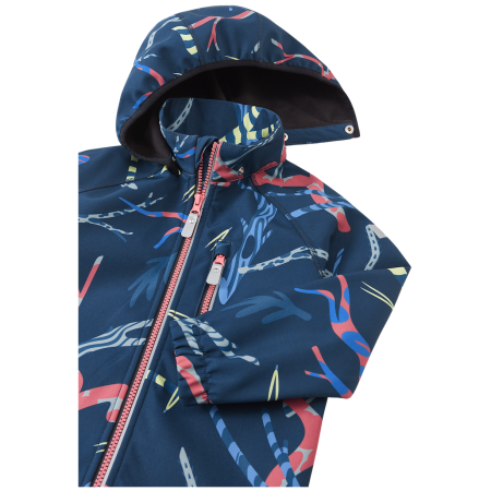 Kinder-Softshell-Jacke Reima Vantti Navy