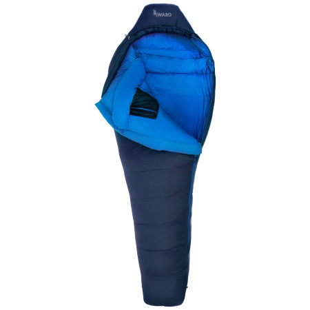 Daunenschlafsack Warg Stark 900 M blau blue