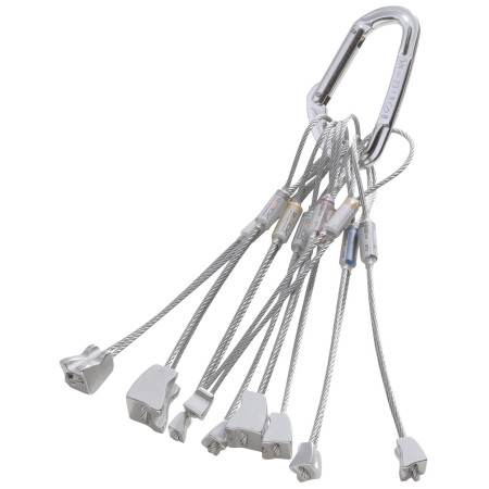 Klemmgerät Rock Empire Alu Nuts 2 silber