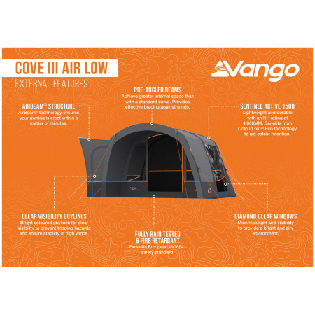 Vorzelt Vango Cove III Air Mid