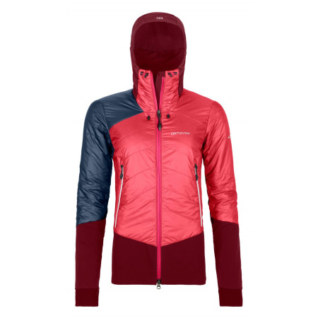 Damenjacke Ortovox W's Piz Palu Jacket rot HotCoral
